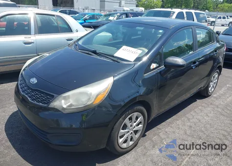 2012 Kia Rio Lx z USA, uszkodzony, nr VIN KNADM4A3XC6078015